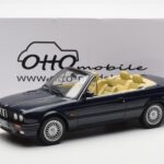 BMW 325i E30 Cabriolet Blå Otto 1:18 - image 6 of 6
