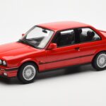 BMW 325i E30 Rød Norev 1:18