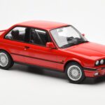BMW 325i E30 Rød Norev 1:18 - image 4 of 6