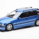 BMW 328i E36 Touring M Package Blå Otto 1:18