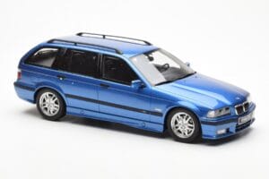 BMW 328i E36 Touring M Package Blå Otto 1:18 OT358 Resin — billede 4 af 6