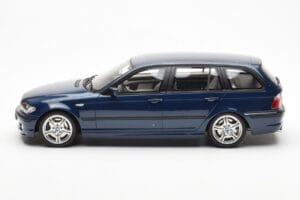 BMW 330i E46 Touring Blå Otto 1:18 OT251 Resin — billede 3 af 6