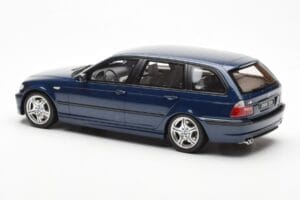 BMW 330i E46 Touring Blå Otto 1:18 OT251 Resin — billede 5 af 6