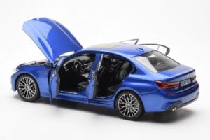 BMW 330i G20 Portimao Blå Metallic Norev 1:18 80432450999 Metal — billede 5 af 8