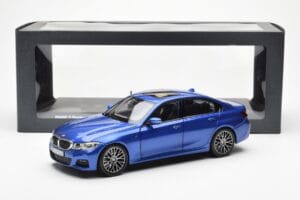 BMW 330i G20 Portimao Blå Metallic Norev 1:18 80432450999 Metal — billede 8 af 8