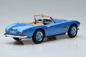 BMW 507 Blå Norev 1:18 183234 Metal — billede 2 af 6