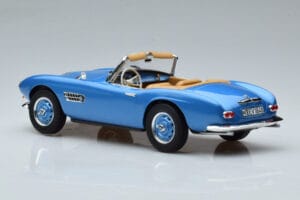 BMW 507 Blå Norev 1:18 183234 Metal — billede 5 af 6
