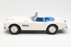 BMW 507 Roadster Hvid Norev 1:18 183232 Metal — billede 3 af 6