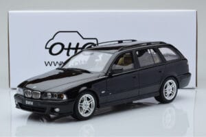 BMW 540 E39 Touring M Package Sort Otto 1:18 OT1013 Resin — billede 6 af 6