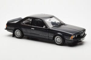BMW 635 CSi E24 Diamant Sort Metallic AUTOart 1:18 70521 Metal — billede 6 af 8