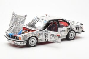 BMW 635 CSi E24 #11 D. Quester / M. Tassin / M. Heger 24 Hours of Spa 1986 AUTOart 1:18 80430145826 Metal — billede 2 af 8