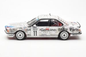 BMW 635 CSi E24 #11 D. Quester / M. Tassin / M. Heger 24 Hours of Spa 1986 AUTOart 1:18 80430145826 Metal — billede 4 af 8