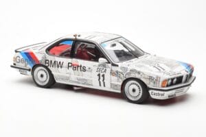 BMW 635 CSi E24 #11 D. Quester / M. Tassin / M. Heger 24 Hours of Spa 1986 AUTOart 1:18 80430145826 Metal — billede 6 af 8
