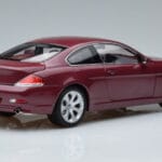 BMW 645Ci E63 Mørkerød Kyosho 1:18 08701CR Metal - image 3 of 7