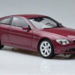 BMW 645Ci E63 Mørkerød Kyosho 1:18 08701CR Metal - image 5 of 7