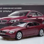 BMW 645Ci E63 Mørkerød Kyosho 1:18 08701CR Metal - image 7 of 7