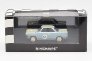 BMW 700 Sport #64 Hulbusch / Stausberg 12 Hours of Nurburgring 1961 Minichamps 1:43 400612364 Metal — billede 4 af 4