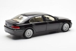 BMW 760Li E66 Sort Kyosho 1:18 08572BK Metal — billede 3 af 9
