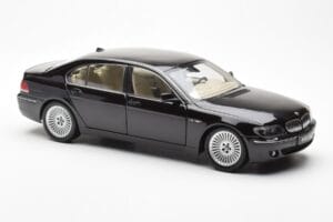 BMW 760Li E66 Sort Kyosho 1:18 08572BK Metal — billede 6 af 9