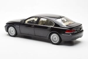 BMW 760Li E66 Sort Kyosho 1:18 08572BK Metal — billede 7 af 9