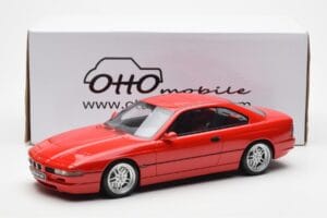 BMW 850 CSi E31 Rød Otto 1:18 OT158 Resin — billede 6 af 6