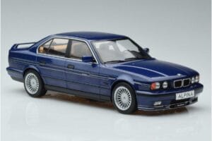 BMW Alpina B10 4.6 E34 Blå MCG 1:18 MCG18230 Metal — billede 4 af 6