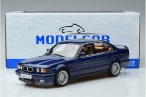 BMW Alpina B10 4.6 E34 Blå MCG 1:18 MCG18230 Metal — billede 6 af 6