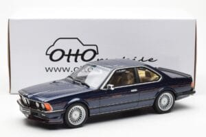 BMW Alpina B7 E24 Turbo Coupe Blå Metallic Otto 1:18 OT163 Resin — billede 6 af 6