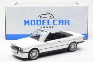 BMW Alpina C2 2.7 E30 Cabriolet Hvid MCG 1:18 MCG18383 Metal — billede 6 af 6