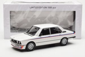 BMW M535i E12 Hvid Norev 1:18 183265 Metal — billede 5 af 5
