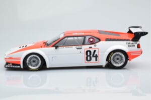 BMW M1 Equipe Dominique Lacaud #84 H. Stuck / Burger / D. Lacaud 24 Hours of Le Mans 1980 Minichamps 1:18 155802984 Metal — billede 3 af 6