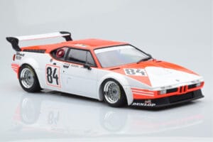 BMW M1 Equipe Dominique Lacaud #84 H. Stuck / Burger / D. Lacaud 24 Hours of Le Mans 1980 Minichamps 1:18 155802984 Metal — billede 4 af 6