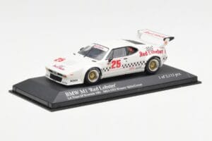 BMW M1 IMSA #25 Red Lobster Cowart / Miller LA Times Grand Prix Winner 1981 Minichamps 1:43 430812525 Metal — billede 2 af 4