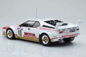 BMW M1 Motul #10 B. Darniche / A. Mahe Rally Tour de Corse 1982 IXO 1:18 18RMC114 Metal — billede 5 af 6