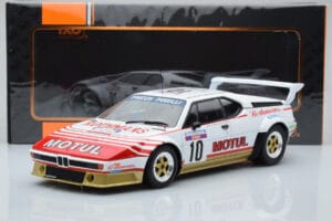 BMW M1 Motul #10 B. Darniche / A. Mahe Rally Tour de Corse 1982 IXO 1:18 18RMC114 Metal — billede 6 af 6