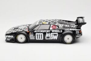 BMW M1 #111 Team MK Motorsport J-L. Witmeur / Krankenberg / Libert 24 Hours of Le Mans 1986 Minichamps 1:18 180862911 Metal — billede 4 af 8