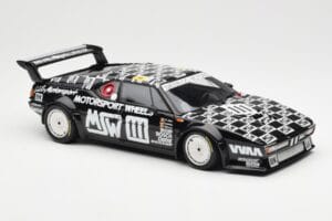 BMW M1 #111 Team MK Motorsport J-L. Witmeur / Krankenberg / Libert 24 Hours of Le Mans 1986 Minichamps 1:18 180862911 Metal — billede 6 af 8