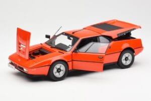 BMW M1 Orange Metallic Norev 1:18 183222 Metal — billede 2 af 8