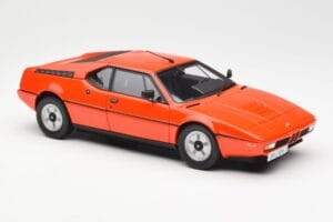 BMW M1 Orange Metallic Norev 1:18 183222 Metal — billede 6 af 8