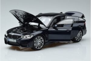 BMW M3 F80 Competition Blå Norev 1:18 183236 Metal — billede 2 af 7