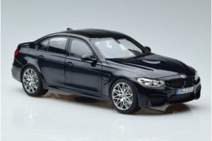BMW M3 F80 Competition Blå Norev 1:18 183236 Metal — billede 5 af 7