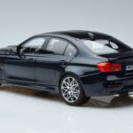 BMW M3 F80 Competition Blå Norev 1:18 183236 Metal - image 6 of 7