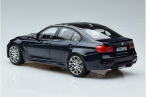BMW M3 F80 Competition Blå Norev 1:18 183236 Metal — billede 6 af 7