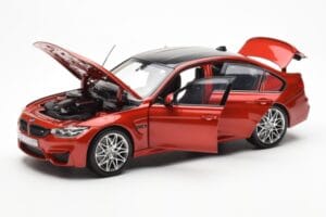 BMW M3 Competition F80 Sakhir Orange Norev 1:18 80432411553 Metal — billede 2 af 8