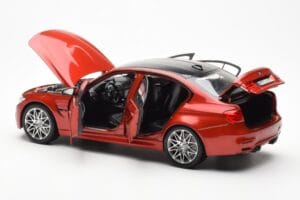 BMW M3 Competition F80 Sakhir Orange Norev 1:18 80432411553 Metal — billede 5 af 8