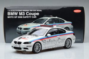 BMW M3 E92 MotoGP Safety Car 2008 Kyosho 1:18 08736GP Metal — billede 7 af 7