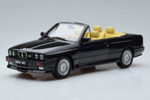 BMW M3 E30 Cabriolet Sort Otto 1:18