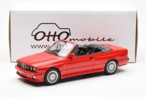 BMW M3 E30 Cabriolet Rød Otto 1:18 OT077 Resin — billede 6 af 6