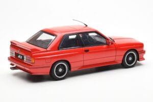 BMW M3 E30 Sport Evolution Cecotto Edition Rød AUTOart 1:18 70566 Metal — billede 3 af 8