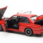 BMW M3 E30 Sport Evolution Cecotto Edition Rød AUTOart 1:18 - image 5 of 8